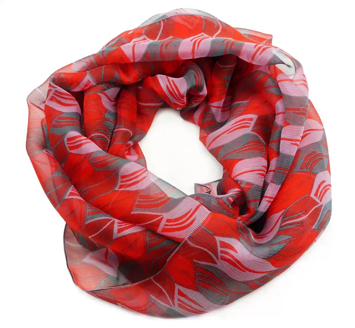Silk infinity discount scarf